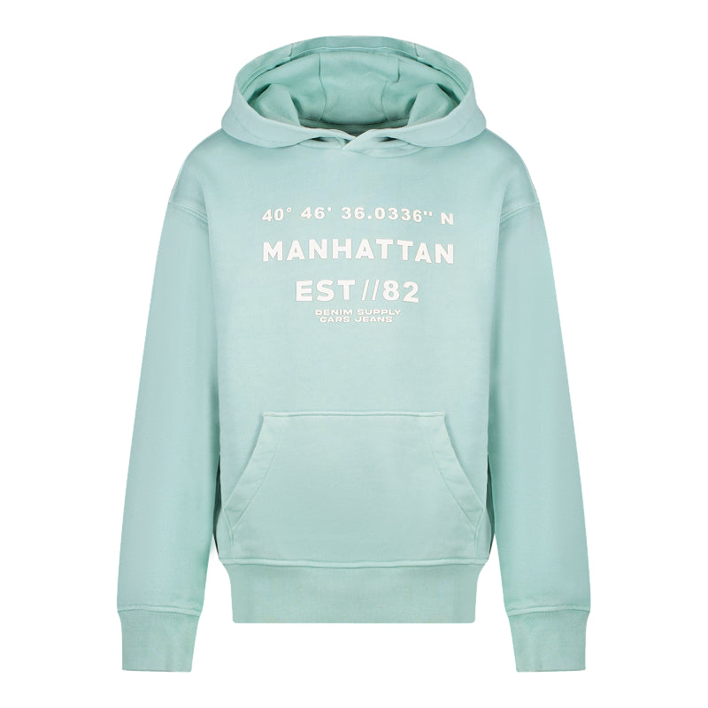 Mintgrön hoodie